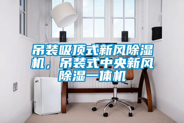 吊裝吸頂式新風(fēng)除濕機，吊裝式中央新風(fēng)除濕一體機
