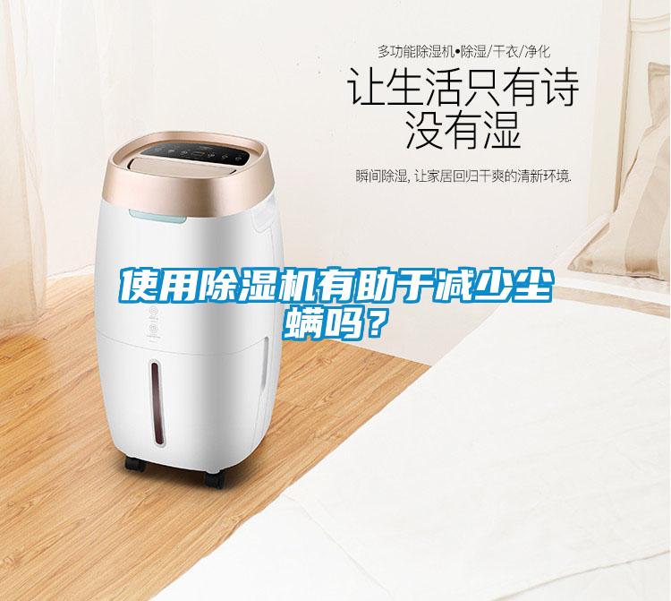 使用除濕機有助于減少塵螨嗎？