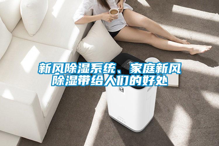 新風除濕系統、家庭新風除濕帶給人們的好處
