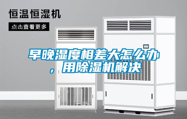 早晚濕度相差大怎么辦，用除濕機(jī)解決