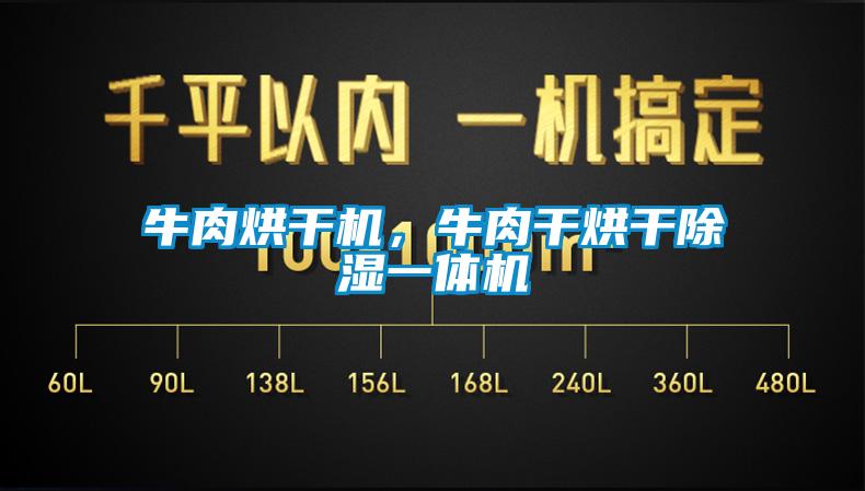 牛肉烘干機，牛肉干烘干除濕一體機