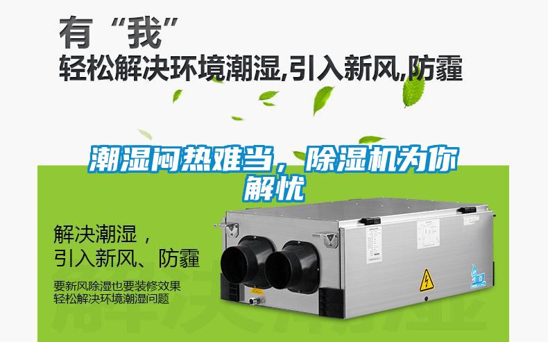 潮濕悶熱難當(dāng)，除濕機(jī)為你解憂