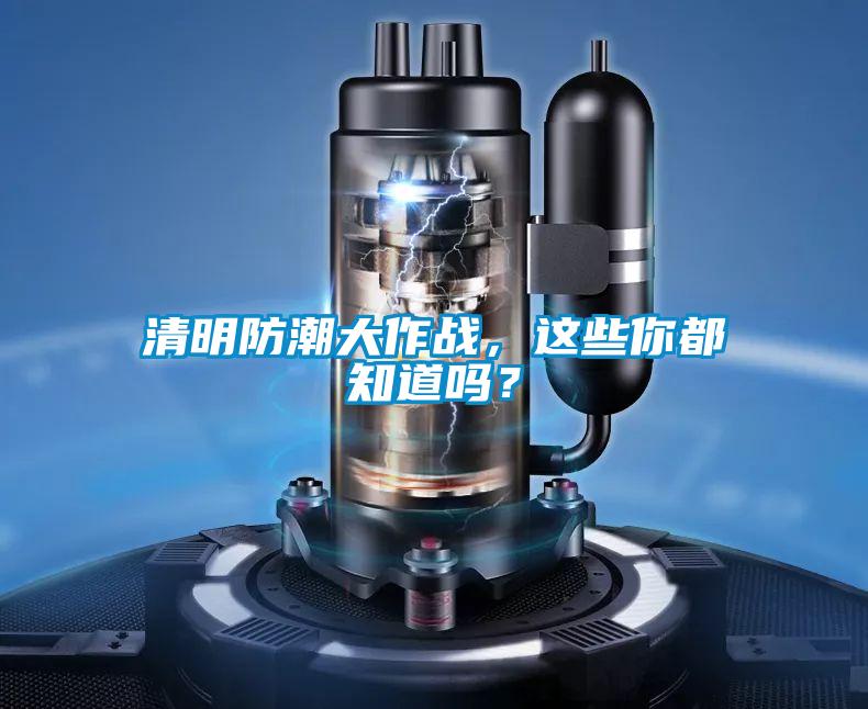 清明防潮大作戰,這些你都知道嗎?