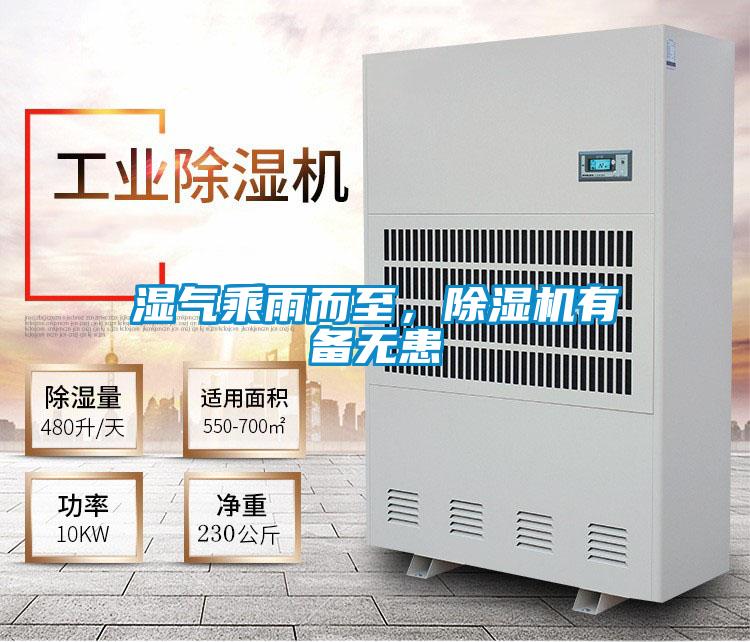 濕氣乘雨而至，除濕機有備無患