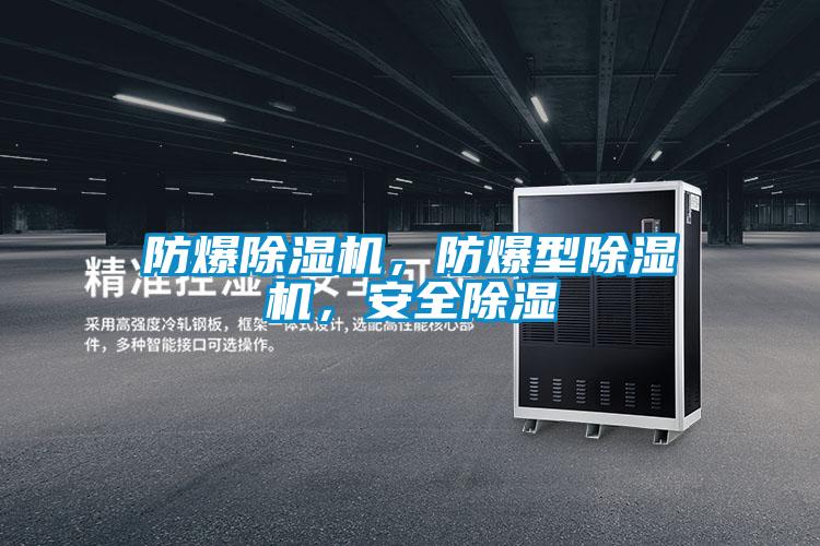 防爆除濕機，防爆型除濕機，安全除濕
