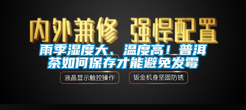 雨季濕度大、溫度高！普洱茶如何保存才能避免發(fā)霉