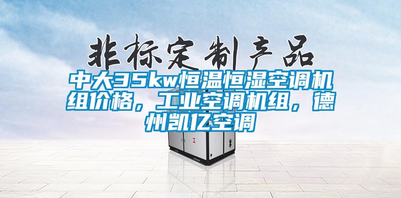 中大35kw恒溫恒濕空調(diào)機組價格，工業(yè)空調(diào)機組，德州凱億空調(diào)