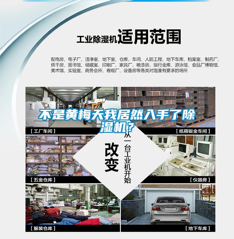 不是黃梅天我居然入手了除濕機？