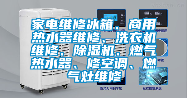 家電維修冰箱、商用熱水器維修、洗衣機維修、除濕機、燃氣熱水器、修空調、燃氣灶維修