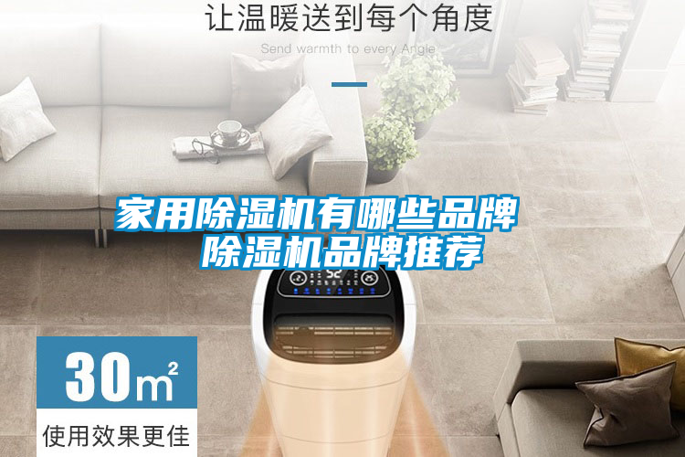 家用除濕機有哪些品牌 除濕機品牌推薦