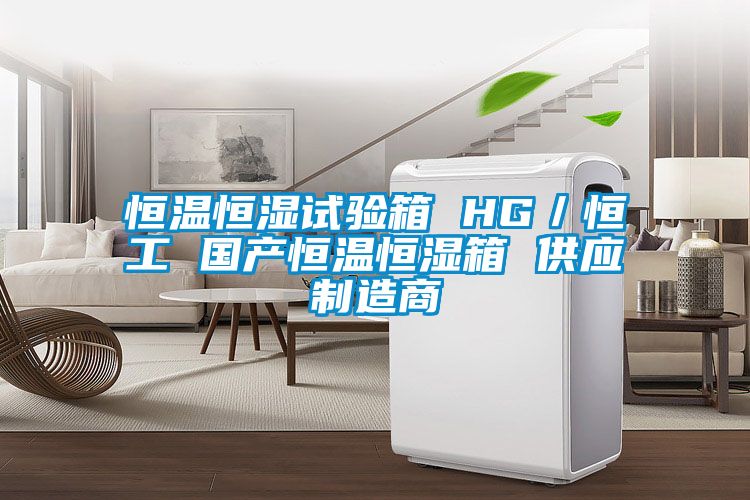 恒溫恒濕試驗箱 HG/恒工 國產恒溫恒濕箱 供應制造商