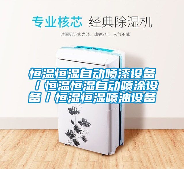 恒溫恒濕自動噴漆設備/恒溫恒濕自動噴涂設備/恒濕恒濕噴油設備