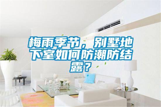 梅雨季節，別墅地下室如何防潮防結露？