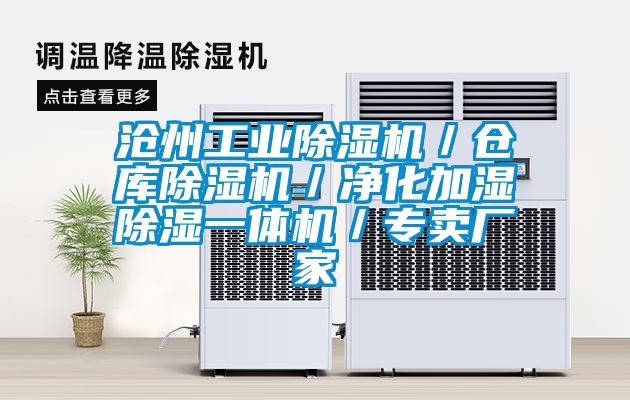 滄州工業除濕機/倉庫除濕機/凈化加濕除濕一體機/專賣廠家