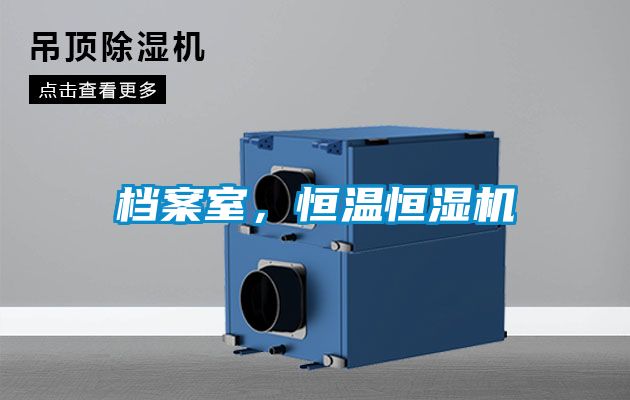 檔案室，恒溫恒濕機(jī)