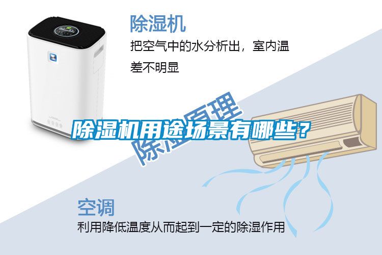 除濕機用途場景有哪些？