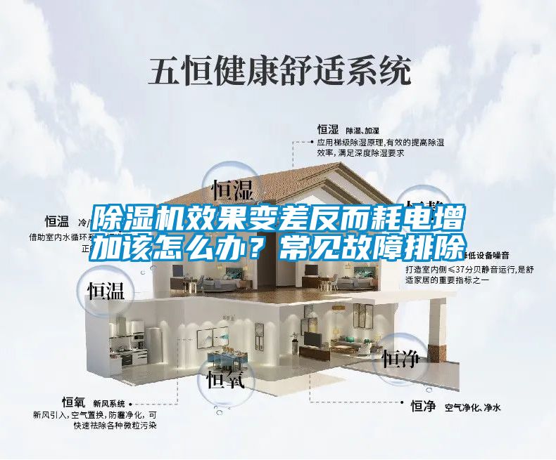 除濕機效果變差反而耗電增加該怎么辦？常見故障排除