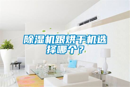 除濕機跟烘干機選擇哪個？