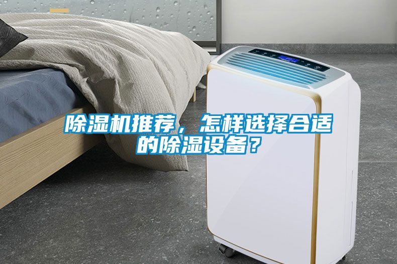 除濕機推薦，怎樣選擇合適的除濕設備？